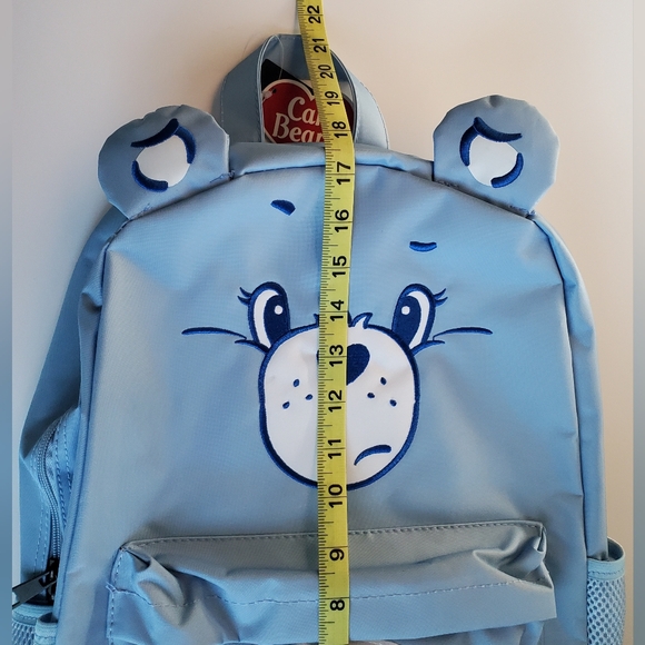 Grumpy Bear Blue,White & Blk Backpack by Mad Engine NWT Care Bear Cartoon *READ* - Picture 8 of 16